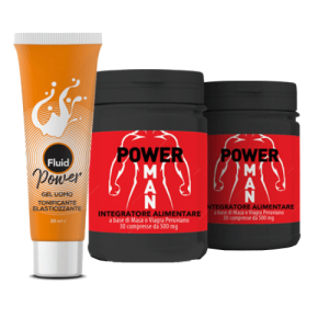 Power Man 2 pz + Fluid Power 1 pz